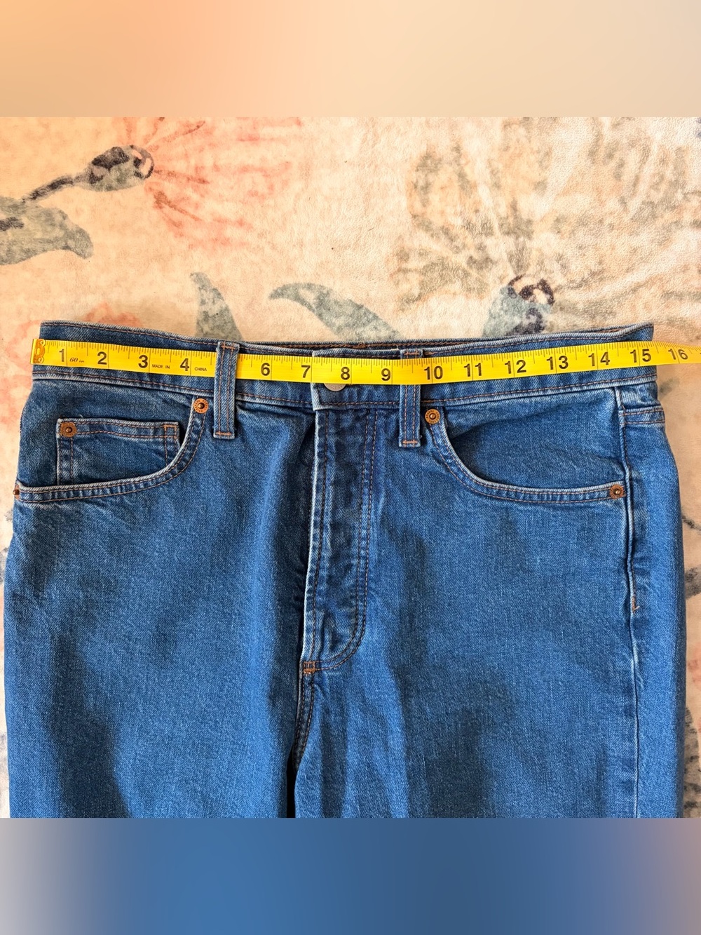 Universal Thread Blue Denim Midwash Jeans - Picture 6 of 10